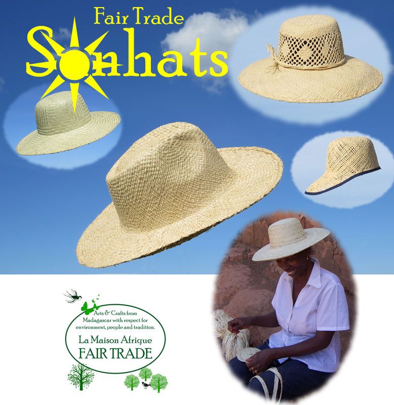 Fair Trade sunhats - style and function