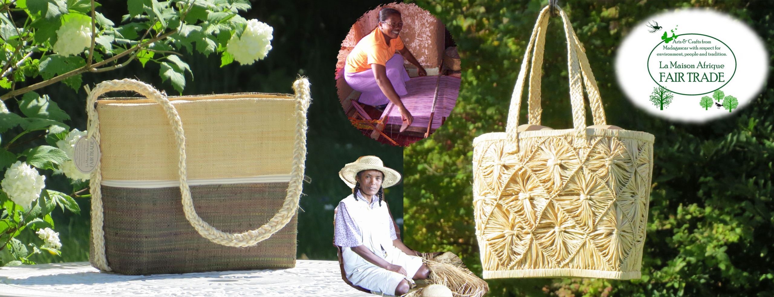La Maison Afrique FAIR TRADE väskor